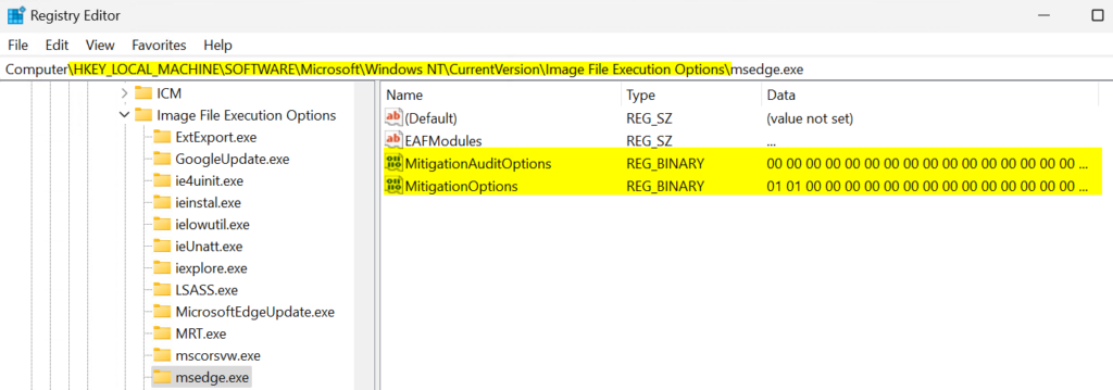 Exploit Protection - Windows 11 Must-Have?! 6 Exploit Protection in der Registry
