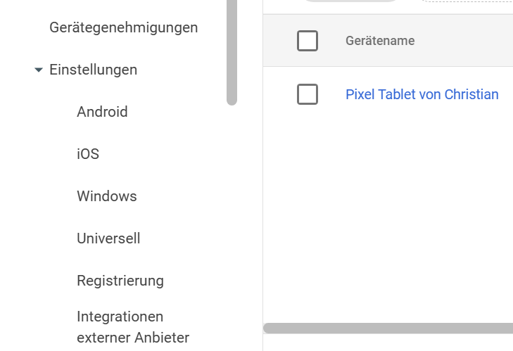 Google-Devicemanagement
