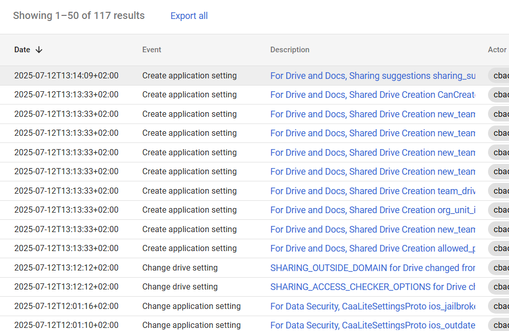 Google-Logging-Reporting
