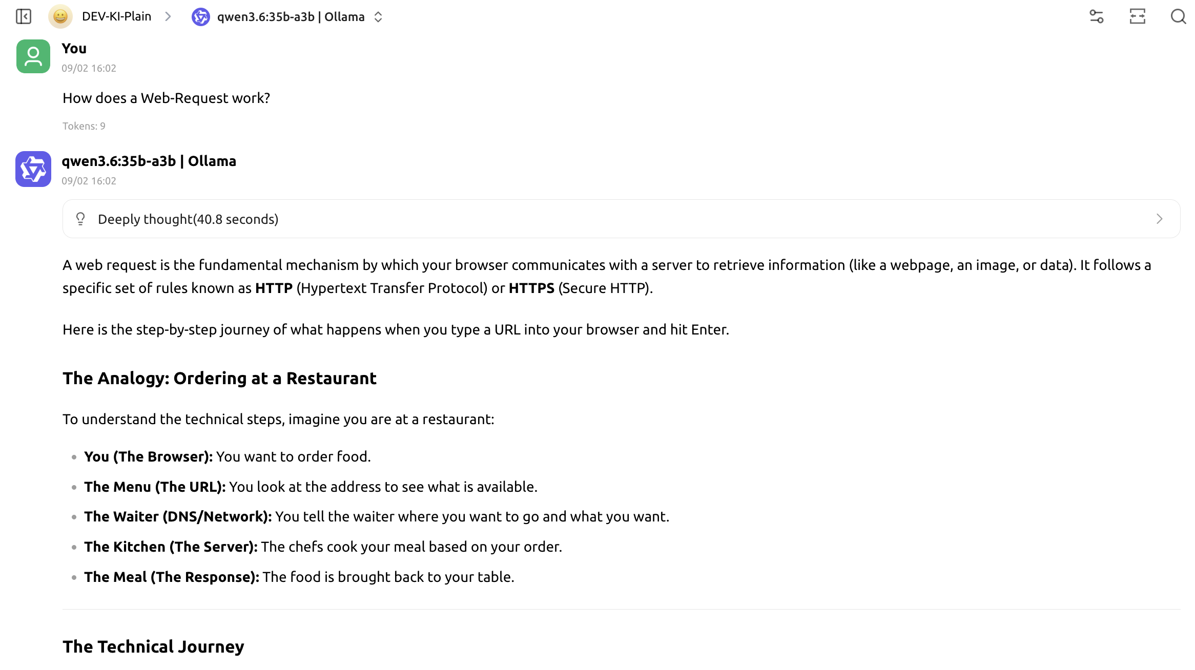 KI-Antwort auf How does a Web-Request work ohne System Prompt KI-Antwort auf How does a Web-Request work ohne System Prompt