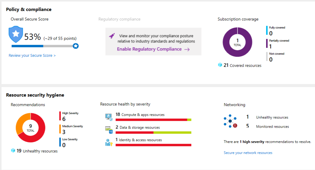Sicher unterwegs in Azure 2 Sec Center