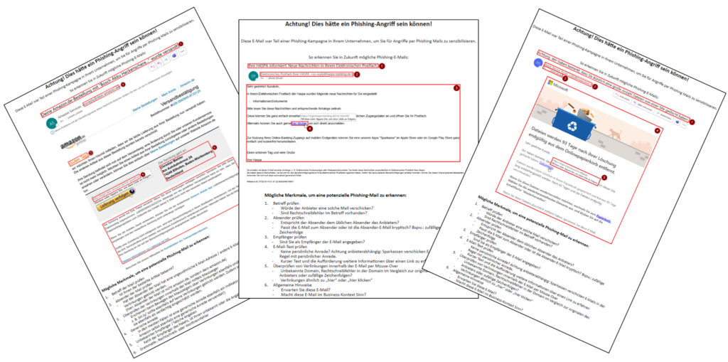 Phishing-Simulation 3 Sensibilisierung der Mitarbeiter