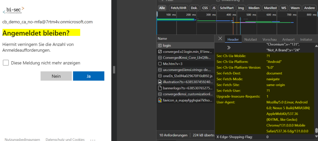 Microsoft 365 - Geräte-Compliance-Bypass 15 ca bypass device