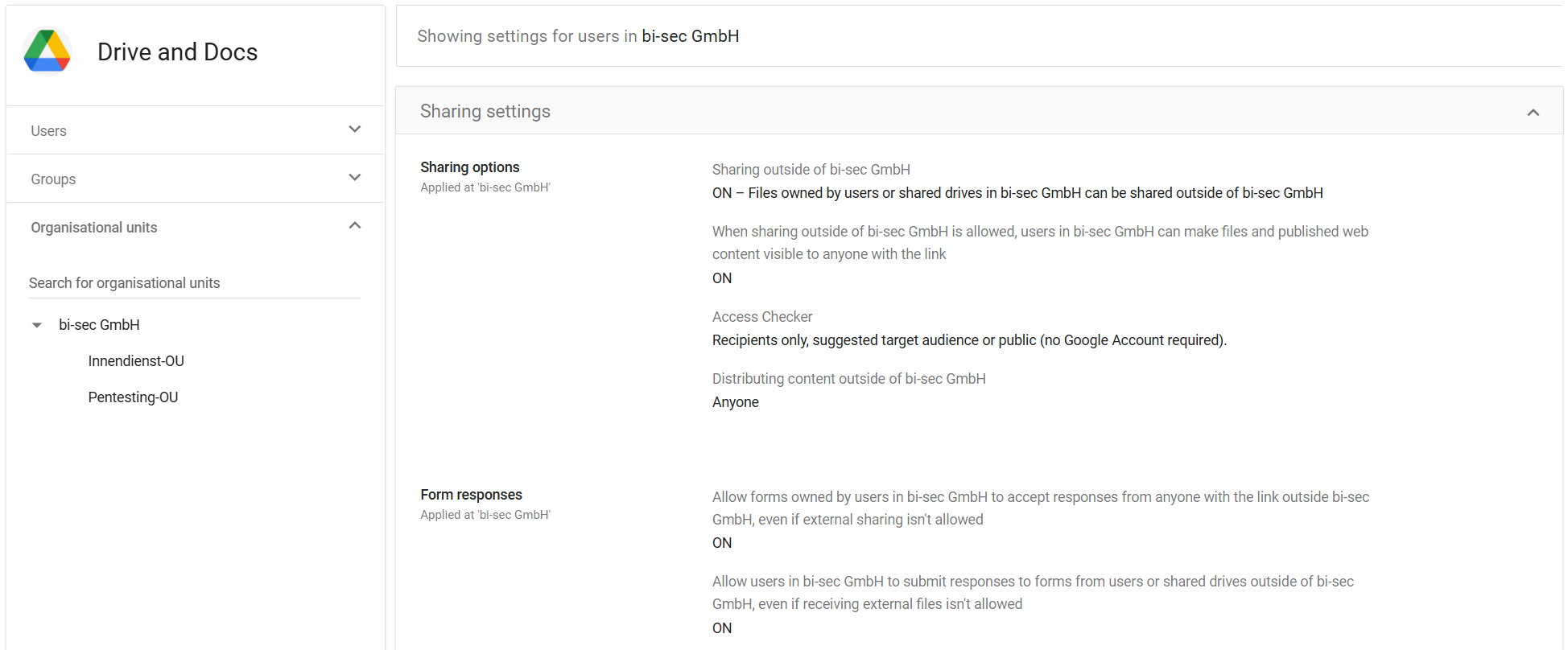 Gooogle Drive Share